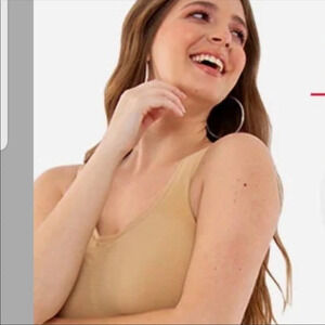 Camishaper size large tan body shaper/shapewear